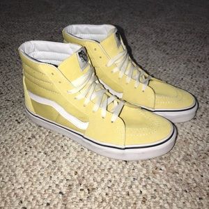 Yellow Hightop Vans